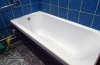 Реставрация старой ванны при помощи акрилового вкладыша в ванну по адресу Калуга, улица Больничная 11